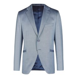 Wilvorst SINCE-1916 Herren Sakko Revers Drop8 Blau meliert