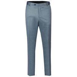 Wilvorst SINCE-1916 Herren Hose Drop8 Blau meliert