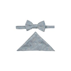 Wilvorst SINCE-1916 Herren Schleife Einstecktuch Hellblau...