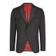 Wilvorst CLASSIC Herren Smokingsakko Spitzfacon Modern-Fit Schwarz