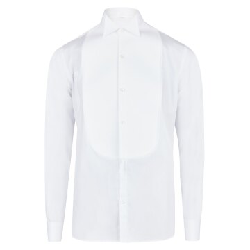 Wilvorst CLASSICs Herren Frack-Hemd Classic-Fit Weiß