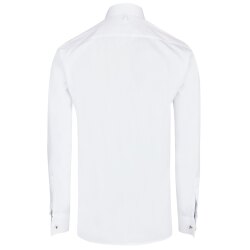 Wilvorst CLASSICs Herren Frack-Hemd Classic-Fit Weiß