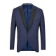 Wilvorst CLASSICs Herren Smokingsakko Spitzfacon Drop8 Blau