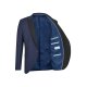 Wilvorst CLASSICs Herren Smokingsakko Spitzfacon Drop8 Blau