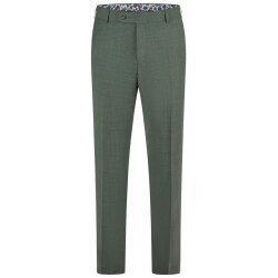 Wilvorst GREEN-WEDDING Herren Hose Drop8 Grün meliert