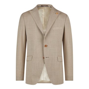 Wilvorst GREEN-WEDDING Herren Sakko Spitzfacon Drop8 Hellbraun meliert
