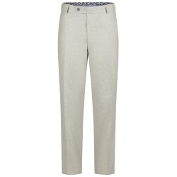Wilvorst GREEN-WEDDING Herren Hose Modern-Fit Grau meliert