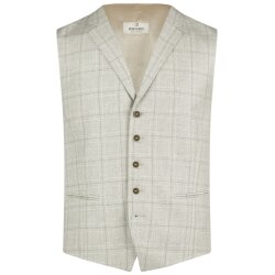 Wilvorst GREEN-WEDDING Herren Weste Revers Modern-Fit...
