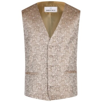 Wilvorst SINCE-1916 Herren Weste V-Neck Drop8 Grün Paisley