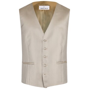Wilvorst SINCE-1916 Herren Weste V-Neck Drop8 Hellgrün gemustert 50