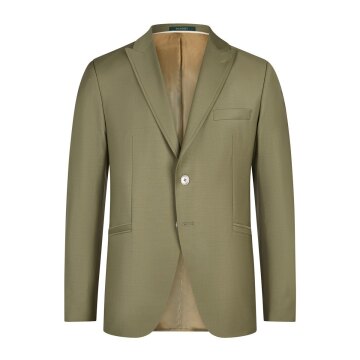 Wilvorst SINCE-1916 Herren Sakko Spitzfacon Drop8 Grün meliert 48