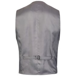 Wilvorst CLASSICs Herren Cut-Weste V-Neck Classic-Fit Grau