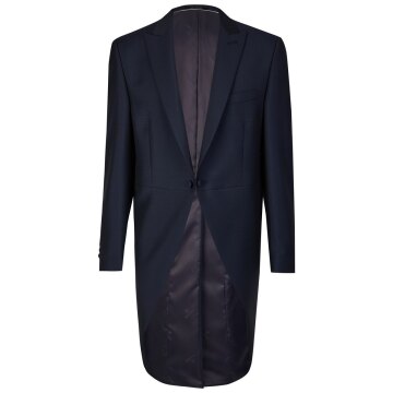Wilvorst AFTER-SIX Herren Morning-Coat Spitzfacon Slim Mitternachtsblau