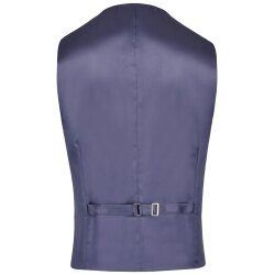 Wilvorst AFTER-SIX Herren Weste V-Neck Slim-Fit Dunkelblau