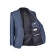 Wilvorst AFTER-SIX Herren Sakko Spitzfacon Drop8 Mittelblau