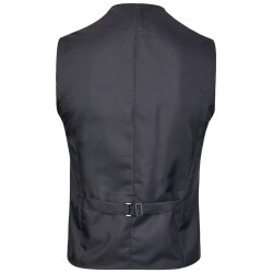 Wilvorst AFTER-SIX Herren Weste V-Neck Slim-Fit Mittelblau