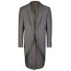 Wilvorst AFTER-SIX Herren Morning-Coat Spitzfacon Slim-Fit Braun