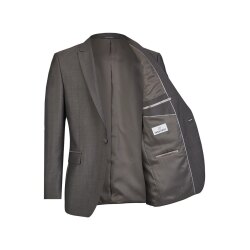 Wilvorst AFTER-SIX Herren Sakko Spitzfacon Drop8 Braun