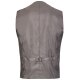 Wilvorst AFTER-SIX Herren Weste V-Neck Slim-Fit Braun
