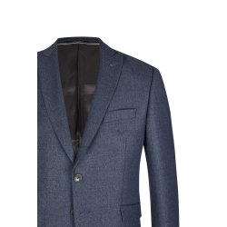 Wilvorst AFTER-SIX Herren Sakko Spitzfacon Drop8 Blau meliert