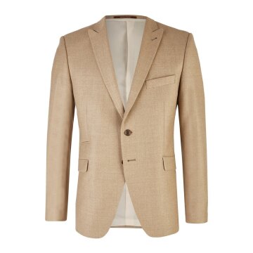 Wilvorst AFTER-SIX Herren Sakko Spitzfacon Drop8 Beige meliert