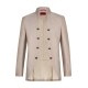 Wilvorst TZIACCO Herren Sakko Royal Stehkragen Beige meliert