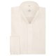 Wilvorst HEMDEN Herren Smokinghemd Langarm Kläppchenkragen Modern-Fit Weiß