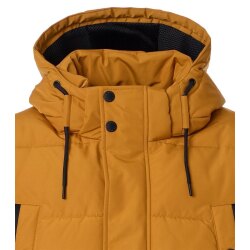 CASAMODA Herren Outdoor-Parka Kapuze Regular Polyester Gelb
