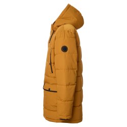 CASAMODA Herren Outdoor-Parka Kapuze Regular Polyester Gelb