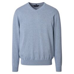 CASAMODA Herren Pullover V-Neck Regular Pima-Baumwolle...