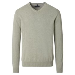 CASAMODA Herren Pullover V-Neck Regular Pima-Baumwolle...