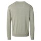 CASAMODA Herren Pullover V-Neck Regular Pima-Baumwolle Grün