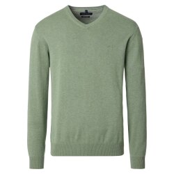 CASAMODA Herren Pullover V-Neck Regular Pima-Baumwolle...