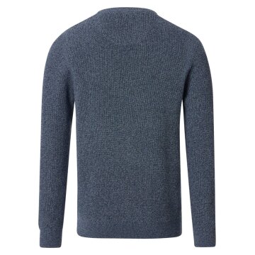 CASAMODA Herren Pullover Langarm Rundhals Regular Blau
