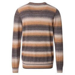 CASAMODA Pullover Rundhals Regular Wollmix Anthrazit...