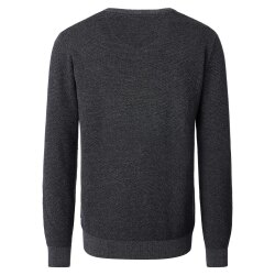 CASAMODA Pullover Langarm Rundhals Regular Baumwolle...