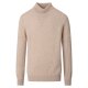 CASAMODA Herren Rollkragen-Pullover Regular Lammwollmix Beige