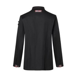 KARLOWSKY Herren Kochjacke ROCK-CHEF® Langarm Regular Schwarz 70
