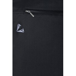 KARLOWSKY Unisex Latzschürze DIAMOND-CUT® Echtlederbänder Schwarz