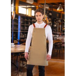 KARLOWSKY Unisex Latzschürze DIAMOND-CUT®...