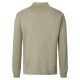 CASAMODA Herren Poloshirt Langarm Casual Piqué Hellgrün