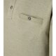 CASAMODA Herren Poloshirt Langarm Casual Piqué Hellgrün