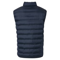 REDMOND Casual Herren Steppweste Stehkragen Polyester Marine