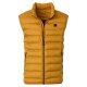 REDMOND Casual Herren Steppweste Stehkragen Polyester Gelb