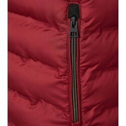 REDMOND Casual Herren Steppweste Stehkragen Polyester Rot