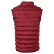 REDMOND Casual Herren Steppweste Stehkragen Polyester Rot