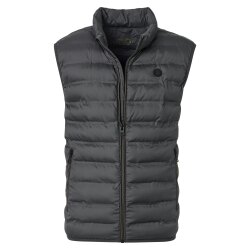 REDMOND Casual Herren Steppweste Stehkragen Polyester...