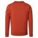 REDMOND Casual Herren Strick-Troyer Zipper Comfort Terra