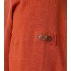 REDMOND Casual Herren Strick-Troyer Zipper Comfort Terra