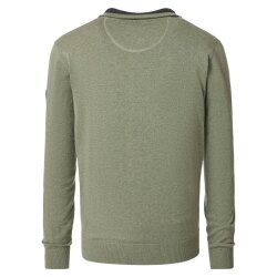 REDMOND Casual Herren Strick-Troyer Zipper Comfort...